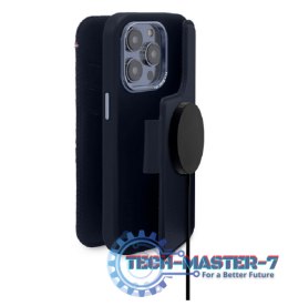 Decoded Detachable Wallet - skórzana obudowa ochronna do iPhone 14 Pro Max kompatybilna z MagSafe (navy)