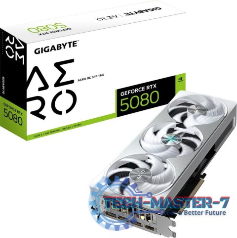 Karta graficzna GIGABYTE GeForce RTX 5080 AERO OC SFF 16GB