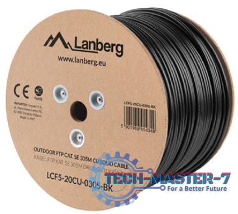 LANBERG LCF5-21CU-0305-BK 305 Sieciowy