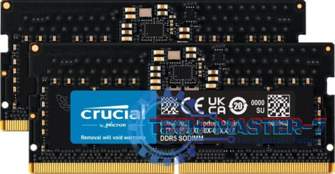 Pamięć CRUCIAL (SODIMM/DDR5/32 GB/4800MHz/1.1V/40CL/DUAL)