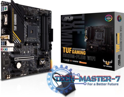 Płyta główna ASUS TUF GAMING A520M-PLUS WIFI (Socket AM4 /micro ATX)