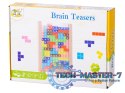 Gra logiczna układanka tetris stojący