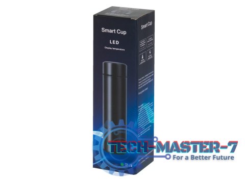 Kubek bidon termiczny termos smart LED 500ml złoty Kubek bidon termiczny termos smart LED 500ml złoty