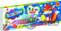 Pastele olejne kredki pastelowe Bambino 24 kolory