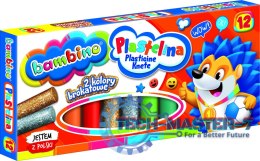 Plastelina Bambino 12 kolorów