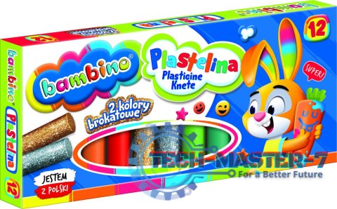 Plastelina Bambino 12 kolorów Plastelina Bambino 12 kolorów