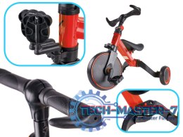 Rowerek Trike Fix Mini biegowy trójkołowy 3w1 z pedałami czerwony