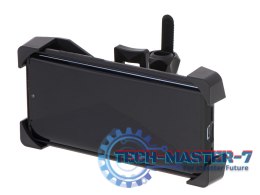 Uchwyt rowerowy motocyklowy na telefon czarny C51 stabilny
