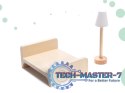 Domek dla lalek drewniany LULILO FLORO boho LED 78cm