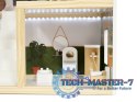 Domek dla lalek drewniany LULILO FLORO boho LED 78cm
