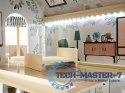 Domek dla lalek drewniany LULILO FLORO boho LED 78cm