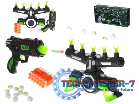 Gra strzelecka Air shooting unoszące się pływające kulki DARK WARS
