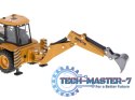 Koparka ładowarka metalowa z ruchomymi łyżkami Die-Cast H-toys 1704 1:50