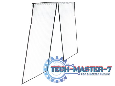 Moskitiera siatka magnetyczna na drzwi 100x210cm CZARNA Moskitiera siatka magnetyczna na drzwi 100x210cm CZARNA