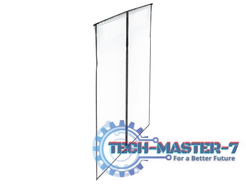 Moskitiera siatka magnetyczna na drzwi 100x210cm CZARNA Moskitiera siatka magnetyczna na drzwi 100x210cm CZARNA
