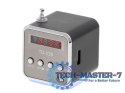 Radio akumulatorowe przenośne głośnik Bluetooth LCD TD-V26