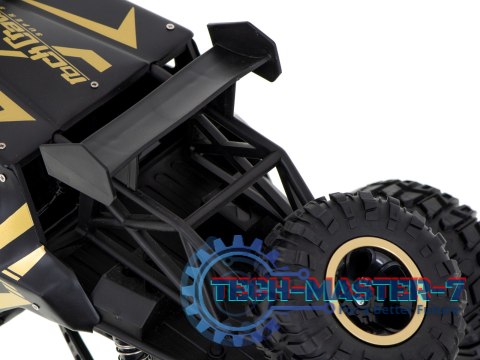 Samochód zdalnie sterowany 2,4GHz 1:8 51cm metal czarny Samochód zdalnie sterowany 2,4GHz 1:8 51cm metal czarny
