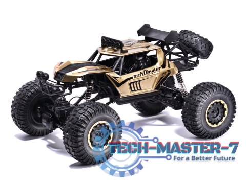 Samochód zdalnie sterowany 2,4GHz 1:8 51cm metal złoty Samochód zdalnie sterowany 2,4GHz 1:8 51cm metal złoty