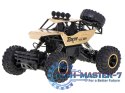 Samochód zdalnie sterowany na pilota RC Rock Crawler 1:12 4WD METAL złoty