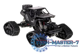 Samochód zdalnie sterowany na pilota RC Rock Crawler 4x4 LHC012 auto 2w1 czarny