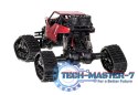 Samochód zdalnie sterowany na pilota RC Rock Crawler 4x4 LHC012 auto 2w1 czerwony