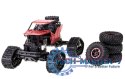 Samochód zdalnie sterowany na pilota RC Rock Crawler 4x4 LHC012 auto 2w1 czerwony