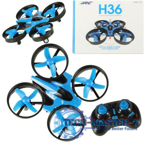 Dron RC JJRC H36 mini 2.4GHz 4CH 6 axis niebieski
