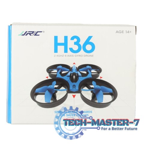 Dron RC JJRC H36 mini 2.4GHz 4CH 6 axis niebieski Dron RC JJRC H36 mini 2.4GHz 4CH 6 axis niebieski