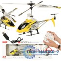 Helikopter zdalnie sterowany na pilota RC SYMA S107H 2.4GHz RTF żółty
