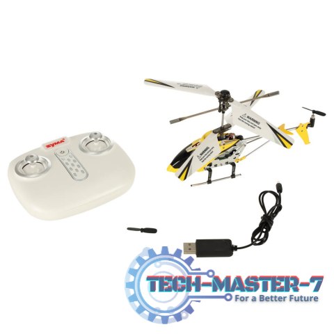 Helikopter zdalnie sterowany na pilota RC SYMA S107H 2.4GHz RTF żółty Helikopter zdalnie sterowany na pilota RC SYMA S107H 2.4GHz RTF żółty