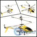 Helikopter zdalnie sterowany na pilota RC SYMA S107H 2.4GHz RTF żółty