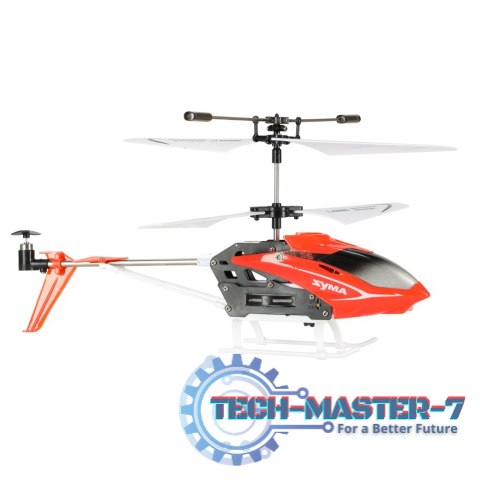 Helikopter zdalnie sterowany na pilota RC SYMA S5 3CH czerwony Helikopter zdalnie sterowany na pilota RC SYMA S5 3CH czerwony