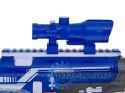 Karabin na piankowe strzałki bębenkowy + magazynek + 20 strzałek