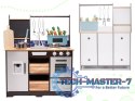 Kuchnia dla dzieci drewniana MDF z akcesoriami LOFT XXL 96cm