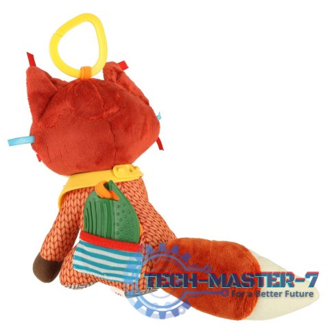 Maskotka sensoryczna zawieszka do wózka lisek Maskotka sensoryczna zawieszka do wózka lisek