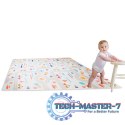 Mata edukacyjna dwustronna składana ulica las 177 x 198 x 1 cm