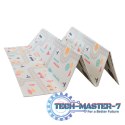 Mata edukacyjna dwustronna składana ulica las 177 x 198 x 1 cm