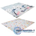Mata edukacyjna piankowa dwustronna składana ulica las 177 x 158 cm
