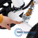Rowerek Trójkołowy Trike Fix 3w1 z daszkiem obracany regulowany spacerówka prowadnik pasy V3 szary