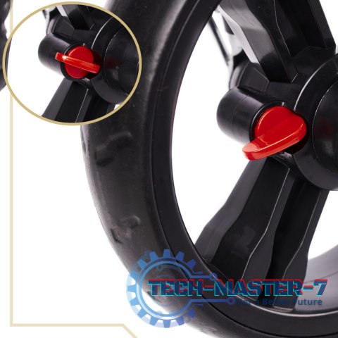 Rowerek trójkołowy Trike Fix Lite 3w1 z daszkiem obracany regulowany spacerówka prowadnik pasy granatowy Rowerek trójkołowy Trike Fix Lite 3w1 z daszkiem obracany regulowany spacerówka prowadnik pasy granatowy