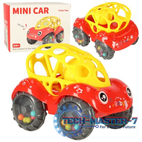 Samochód gryzak grzechotka auto