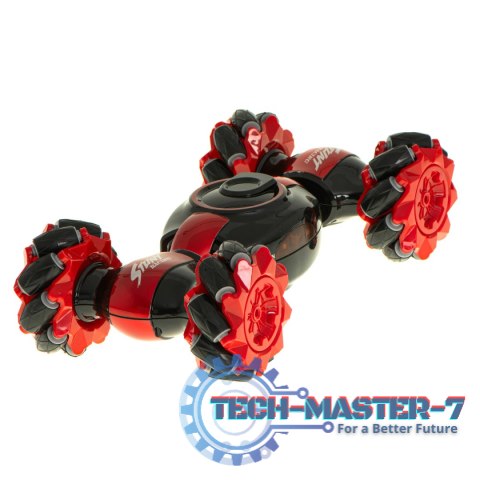 Samochód zdalnie sterowany na pilota RC Speed Pioneer Stunt Car 360 czerwony Samochód zdalnie sterowany na pilota RC Speed Pioneer Stunt Car 360 czerwony