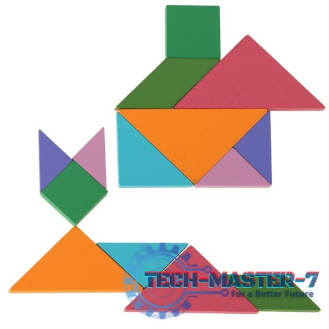 Tangram książeczka magnetyczna układanka montessori klocki gra logiczna 3D Tangram książeczka magnetyczna układanka montessori klocki gra logiczna 3D