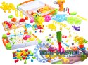 Wkrętarka wiertarka śrubki klocki konstrukcyjne zestaw majsterkowicza walizka 181 elementów