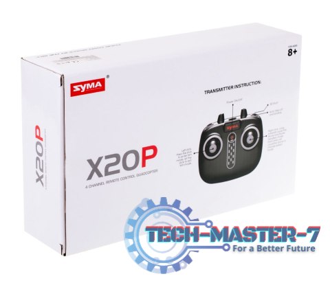 Dron RC SYMA X20P 2,4GHz RTF 360