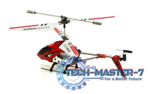 Helikopter zdalnie sterowany na pilota RC SYMA S107G czerwony