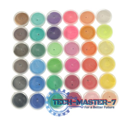 Magiczna piankolina 36x15g kol + akcesoria box Magiczna piankolina 36x15g kol + akcesoria box
