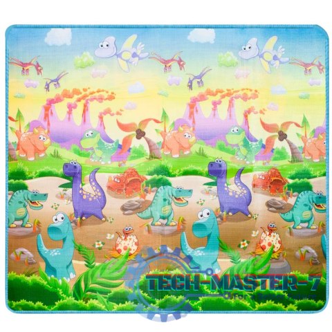 Mata edukacyjna piankowa dwustronna składana ZOO 200 x 180 x 1 cm Mata edukacyjna piankowa dwustronna składana ZOO 200 x 180 x 1 cm