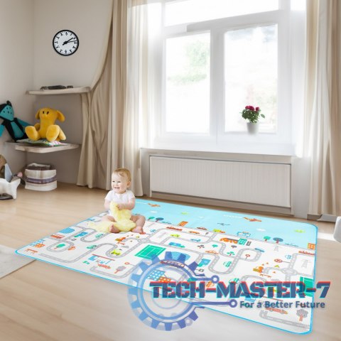 Mata edukacyjna piankowa składana ulica 180 x 200 Mata edukacyjna piankowa składana ulica 180 x 200