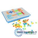 Puzzle pinezki grzybki układanka obrazkowa 296 sztuk